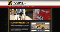 Desktop Screenshot of polimet.com.ar